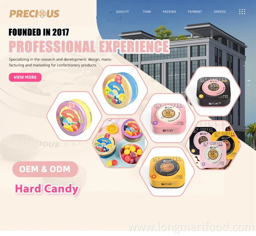 Gifting and Celebrations Colorful Custom Hard Candy